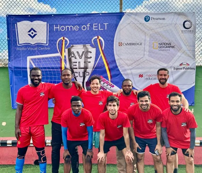 Ascencia Malta international student football team participating in the AVC ELT Cup tournament